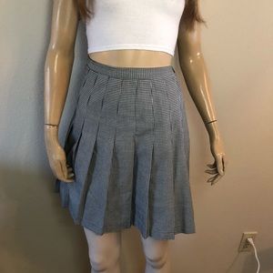 Vintage Pleated School Girl Skirt